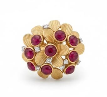 Symphonie de Café Triple-Row Ring (harmony)